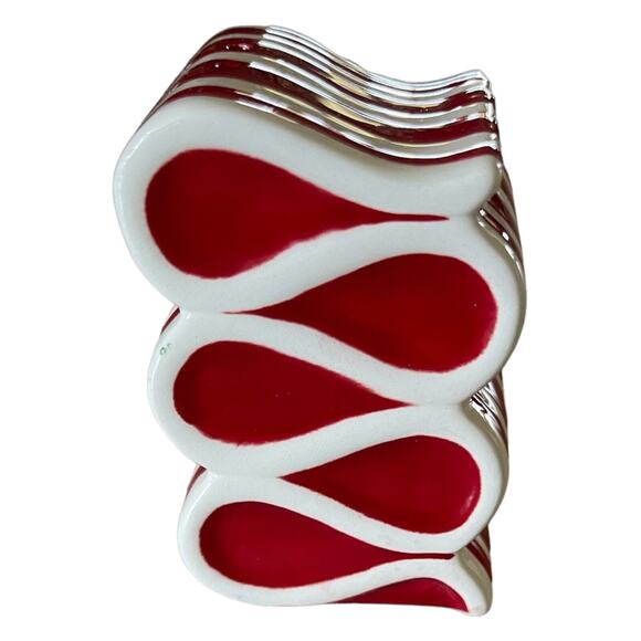 Christmas Ribon Candy Salt Shaker by Fitz and Floyd - Picture 3 of 4